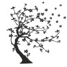 Naklejka ścienna magnolia – klasyczna dekoracja do każdego wnętrza 