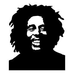 Naklejka ścienna Bob Marley – styl reggae