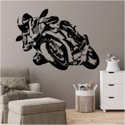 Naklejka motor-cross
