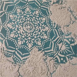 Szablon mandala relief